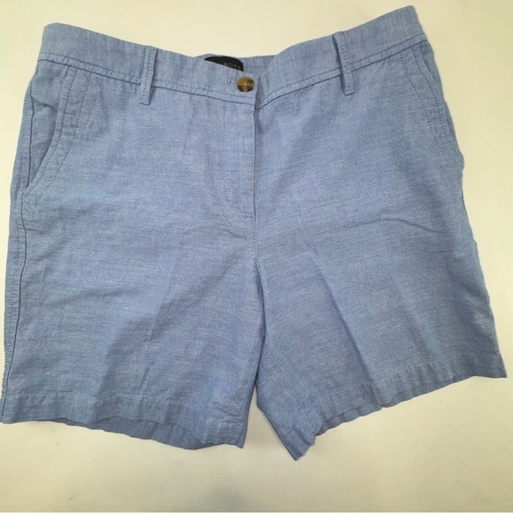 Talbots Woman’s PERFECT SHORTS - 7" - CHAMBRAY Size 8 - Picture 4 of 14